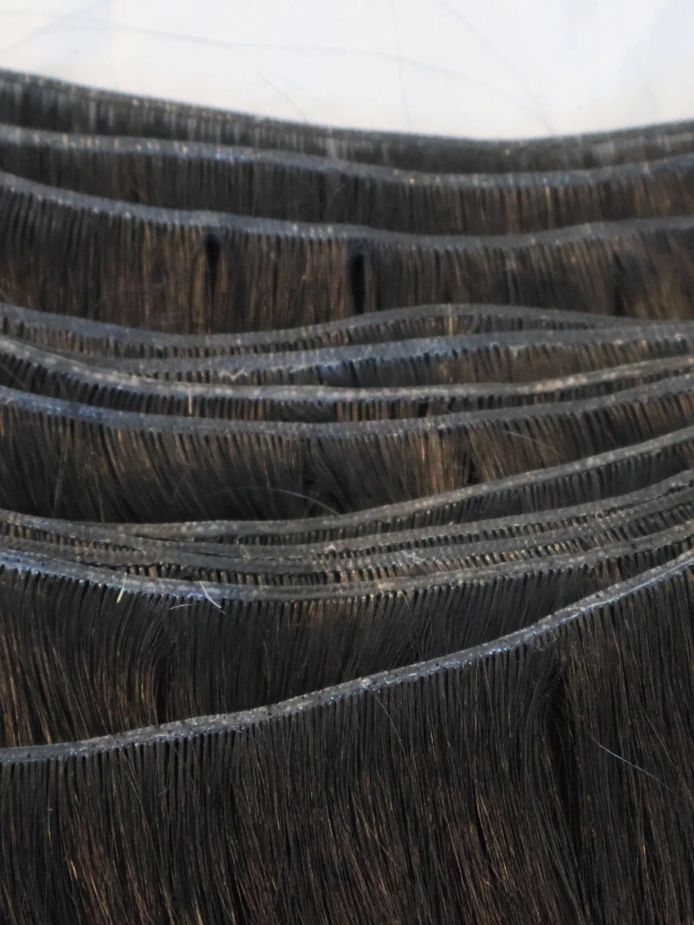 NEW 12A grade human hair genius weft level #1 black 22